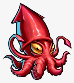 Squidlets Clipart Clipart Free Download Squidlet - Cartoon, HD Png Download, Free Download