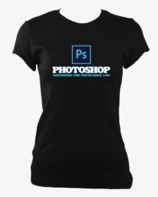 Photoshop Women"s Fitted T-shirt - Active Shirt, HD Png Download, Free Download