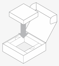 Place The White Box Into The Brown Box- - Coffee Table, HD Png Download, Free Download