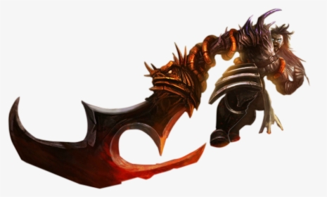 League Of Legends Rp/champion Code Generator - League Of Legends Tryndamere Demonblade, HD Png Download, Free Download