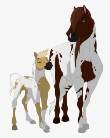 #horse #foal - Drawings Of Spirit Horses, HD Png Download, Free Download