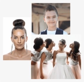 Transparent Hair Styles Png - Botox And Wedding Party, Png Download, Free Download