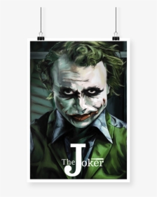 Transparent Heath Ledger Joker Png - Joker Heath Ledger, Png Download, Free Download