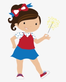 Red White And Blue Kid Clipart, HD Png Download, Free Download