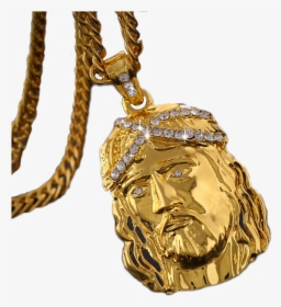 Jesus Pendant 24k Gold, HD Png Download, Free Download