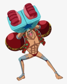 One Piece Clipart Franky - One Piece Franky Png, Transparent Png, Free Download