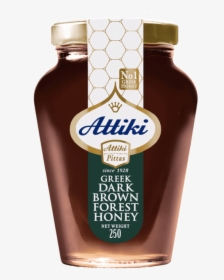 Attiki Dark Brown Forest Honey, HD Png Download, Free Download
