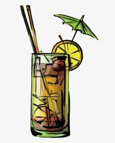 Mai Tai Cocktail - Mai Tai, HD Png Download, Free Download