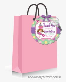 Fairy Tea Party Favor Tags - Paper Bag, HD Png Download, Free Download