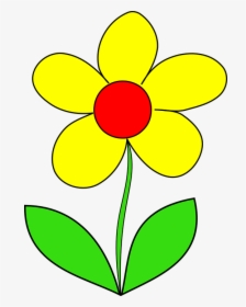 Yellow Flower Clipart, HD Png Download, Free Download