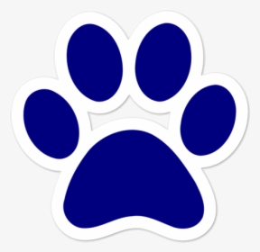 Purple Paw Print Png, Transparent Png, Free Download