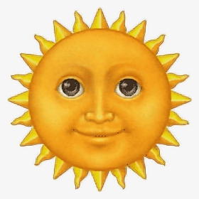 Tumblr Sun Clipart Clipart Free Library Emoji Sun Face - Sun Face Emoji Png, Transparent Png, Free Download