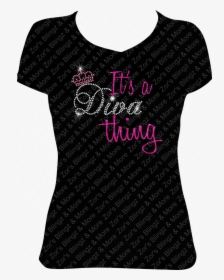 Shown On A Black Tee With Hot Pink Glitter Vinyl, Rhinestones - 2020 Shirts New Years, HD Png Download, Free Download