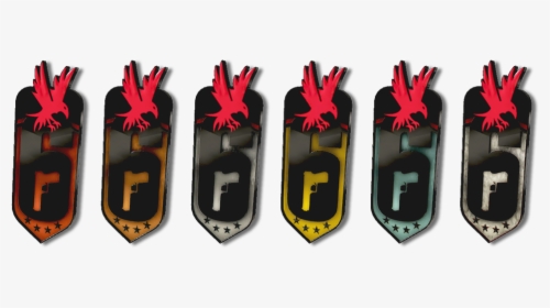 Rainbow Six Red Crow Charms, HD Png Download, Free Download