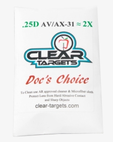 Av31 Clear Target Doc"s Choice Lens"  Class="lazyload, HD Png Download, Free Download