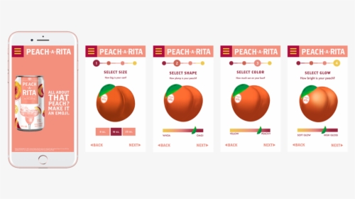 Portfolio-pinterest Peach , Png Download - Tangerine, Transparent Png, Free Download