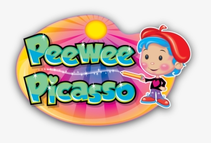 Peewee Picasso Logo - Cartoon, HD Png Download, Free Download
