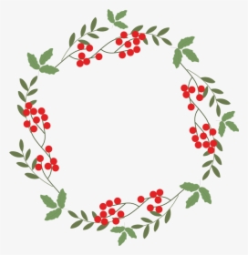 Graphic Design, Designer, Wreath, Point, Petal Png - Transparent Background Happy Holidays Wreath, Png Download, Free Download