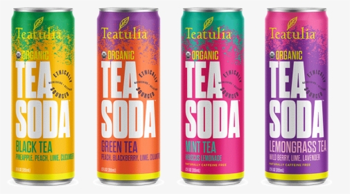 Teatulia Organic Tea Soda, HD Png Download, Free Download