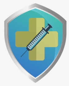 Shield Measles Vaccine Icon - Graphic Design, HD Png Download, Free Download