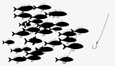 Transparent Fish Silhouette Png - Fishing, Png Download, Free Download
