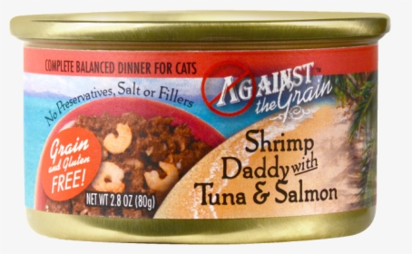 Against The Grain Shrimp Daddy With Tuna And Salmon - Canned Tilapia, HD Png Download, Free Download
