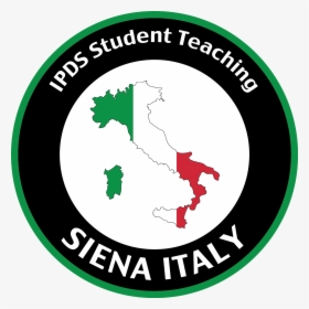 Idps Student Teaching Siena Italy Icon With Country - Map Of Italy, HD Png Download, Free Download