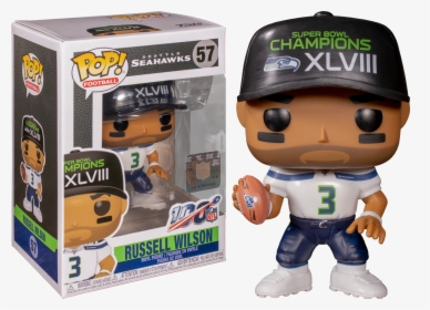 Russell Wilson Seattle Seahawks Super Bowl Champions - Figurine, HD Png Download, Free Download