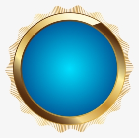 #freetoedit#eemput #badges #blue #labels #round #gold - Vector Round Design Png, Transparent Png, Free Download