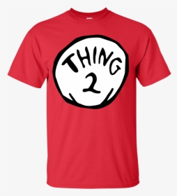 Thing 2 Dr Suess Shirt, Adult, Youth Red T-shirt - Pepsi Petty Shirt, HD Png Download, Free Download