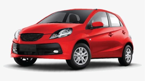 Car Brand And Model Image - Honda Brio Red Colour, HD Png Download, Free Download