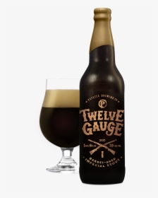 Payette Beerphoto Twelvegauge Bottle&glass - Stout, HD Png Download, Free Download