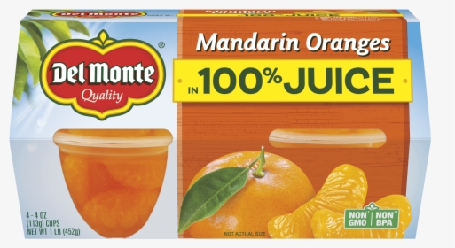 Del Monte Peaches Fruit Cup, HD Png Download, Free Download