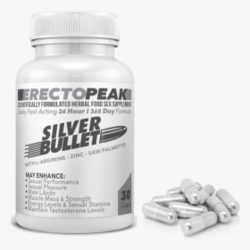 Silver Bullet Pills For Males, HD Png Download, Free Download