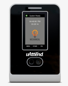 Uattend Mn2000 Facial Recognition, Badge & Pin Code - Face Recognition Time Clock Uattend, HD Png Download, Free Download