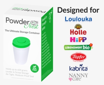 Powder Nest Organic Infant Baby Milk Formula Storage - Hipp, HD Png Download, Free Download