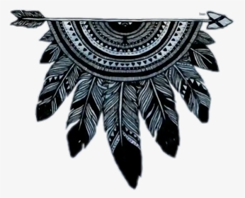 #handdrawing #tribal #tribaltatoo #tumblr #feather - Little Pieces Of Hope, HD Png Download, Free Download