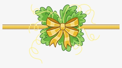 Christmas Ribbon Clipart, HD Png Download, Free Download