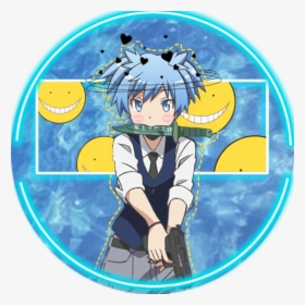 Nagisa 💙💛 - Nagisa Shiota, HD Png Download, Free Download