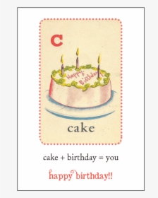C Is For Cake Birthday Set, HD Png Download, Free Download