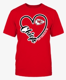 Kansas City Chiefs Heart Shirt, HD Png Download, Free Download