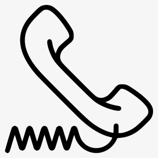 Wired Phone - Phone Ringing Icon Svg, HD Png Download, Free Download