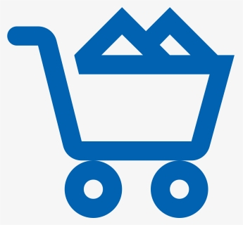 Shopping Cart Loaded Icon - Cart Icon Png White, Transparent Png, Free Download