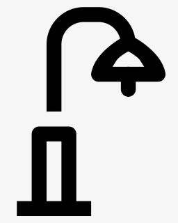 Best Street Lamp Icon Png Px With Street Lamp Png - Sign, Transparent Png, Free Download