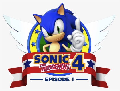 Sonic The Hedgehog 4 Episode 1 Logo , Png Download - Sonic The Hedgehog 4 Title, Transparent Png, Free Download
