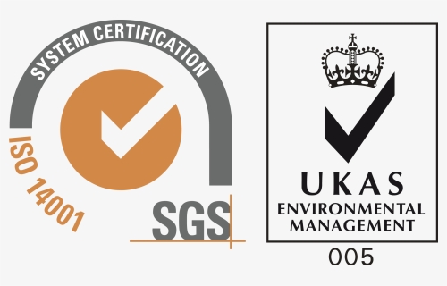 Iso 14001 Logo [sgs Ukas] - Certification Iso 9001 Sgs, HD Png Download, Free Download