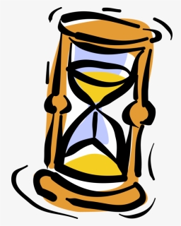 Vector Illustration Of Hourglass Or Sandglass, Sand - Sanduhr Clipart, HD Png Download, Free Download