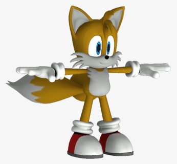 Download Zip Archive - Sonic Unleashed Tails Model, HD Png Download, Free Download