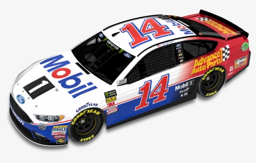 Clint Bowyer"s Mobil 1/advance Auto Parts Ford - Stewart Haas Racing Mobil 1, HD Png Download, Free Download