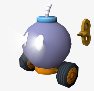 Download Zip Archive - Mario Kart Wii Bob Omb Car, HD Png Download, Free Download
